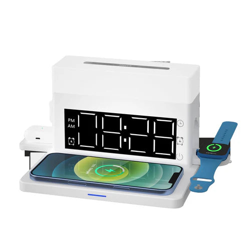 Creative Multi-function Eye Protection Small Night Light Clock Alarm Clock